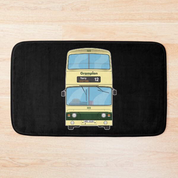 Item preview, Grampian Regional Transport (GRT) Atlantean Bus 322 URS322X Aberdeen 80s 90s  Illustration designed and sold by BFXIII.