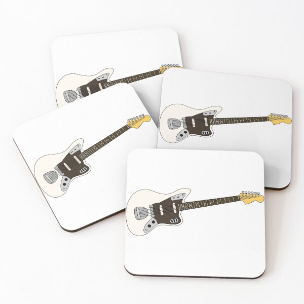 Item preview, Vintage Jazz Guitar - White designed and sold by Joelski.