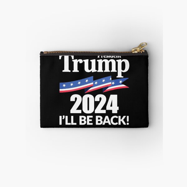 Item preview, President Trump 2024 I Will Be Back  designed and sold by ThomasTrump.