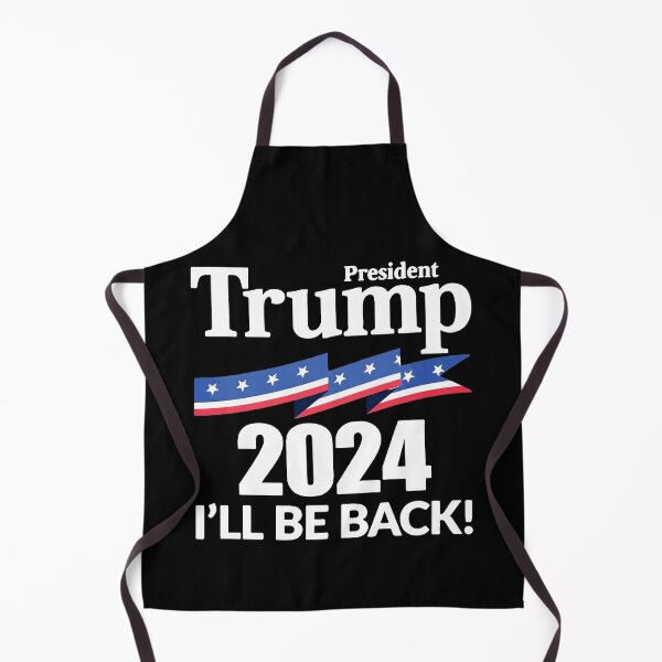 Item preview, President Trump 2024 I Will Be Back  designed and sold by ThomasTrump.