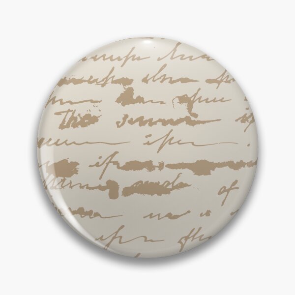 Item preview, Vintage Unreadable Beige Letter designed and sold by ArchiTania Studio.