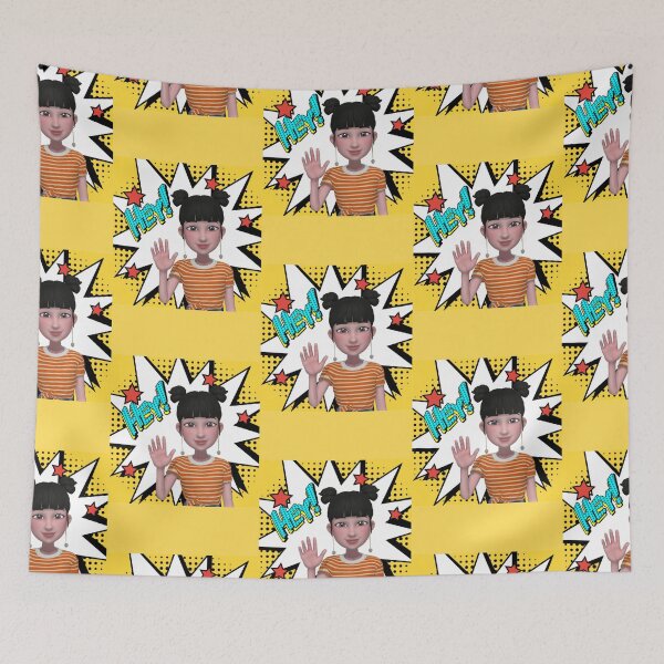 Item preview, Pop Art Girl "HEY!" designed and sold by SKETCH BOOK.