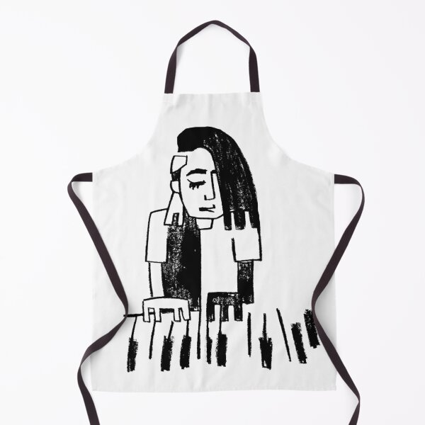 Item preview, Playing Piano Girl designed and sold by badlydrawnbabe.