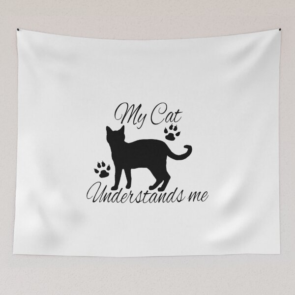 Item preview, My Cat Understands Me designed and sold by Crystalsgraphix.