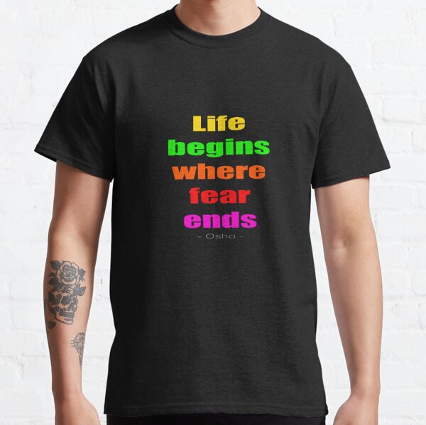 Osho Quotes T Shirts Redbubble