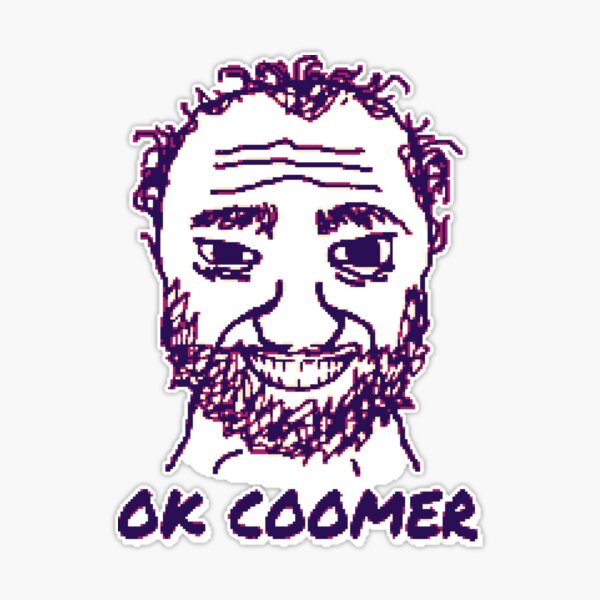 Coomer Sticker for Sale by Brownpants