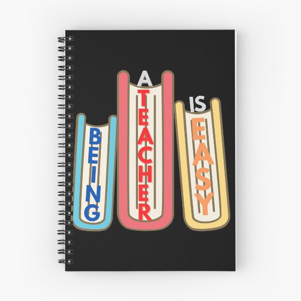 Item preview,  Being A Teacher Is Easy designed and sold by Vibing-Right.