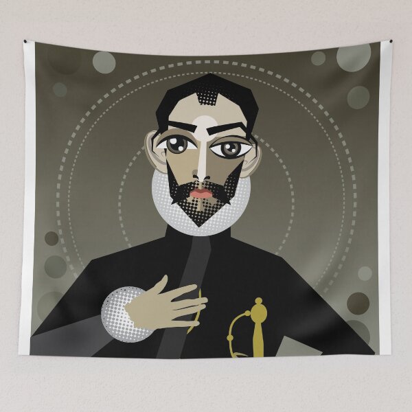 Item preview, "el caballero de la mano en el pecho" by el greco abstract version designed and sold by Raul-Raziel.