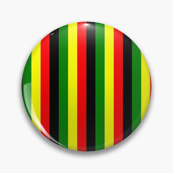 Item preview, Rasta Colors Red Green Gold  Bright Colored Striped Pattern designed and sold by RastaColors.