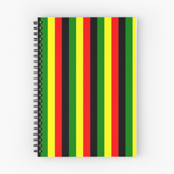 Item preview, Rasta Colors Red Green Gold  Bright Colored Striped Pattern designed and sold by RastaColors.