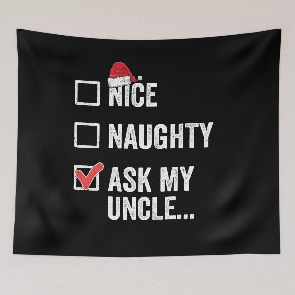 Item preview, Naughty Or Nice Matching Family Christmas Gifts For Cousins designed and sold by VDKMerch.