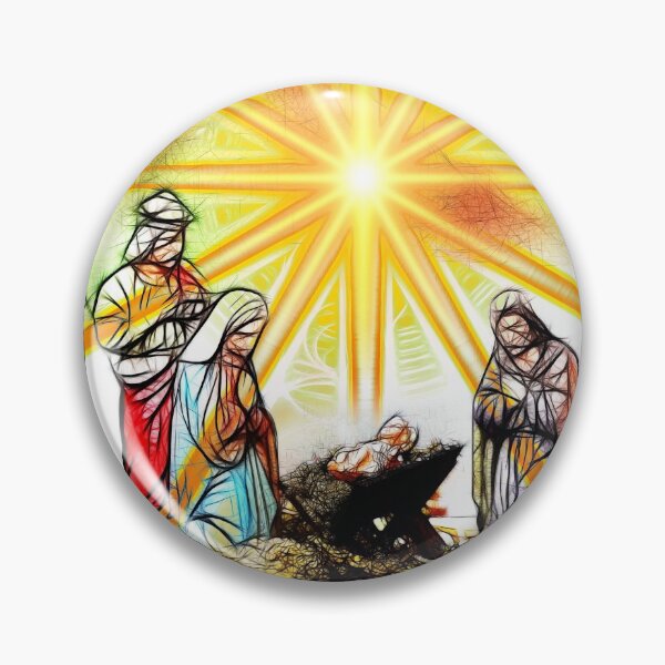 Item preview, Newborn Jesus and the three Magi designed and sold by DK-PODsolutions.