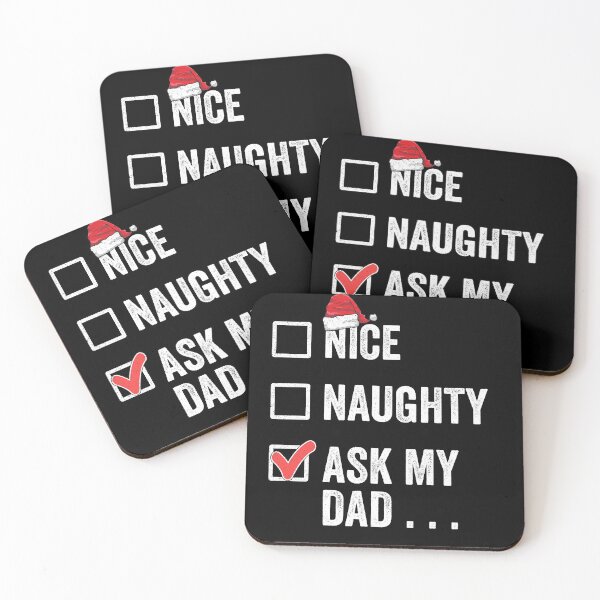 Item preview, Naughty Or Nice Matching Family Christmas Gifts for Children designed and sold by VDKMerch.