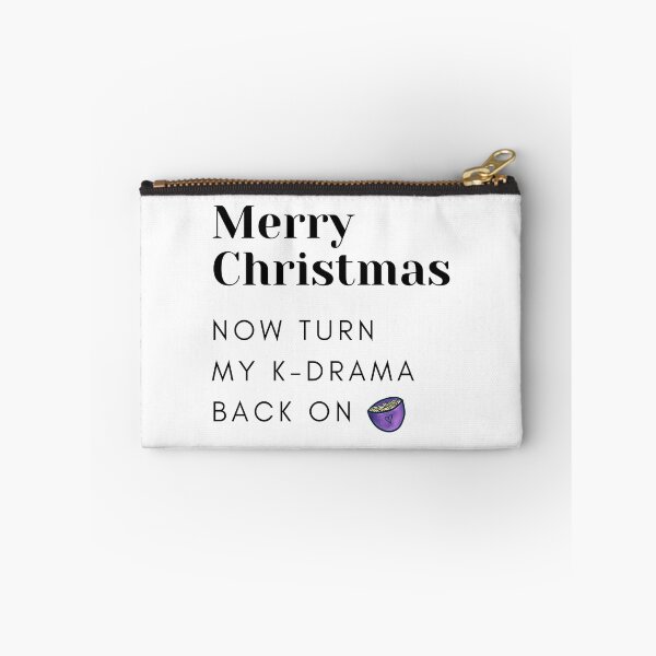 Item preview, Merry Christmas - Now Turn my K-Drama Back On designed and sold by ChopstickNoodle.