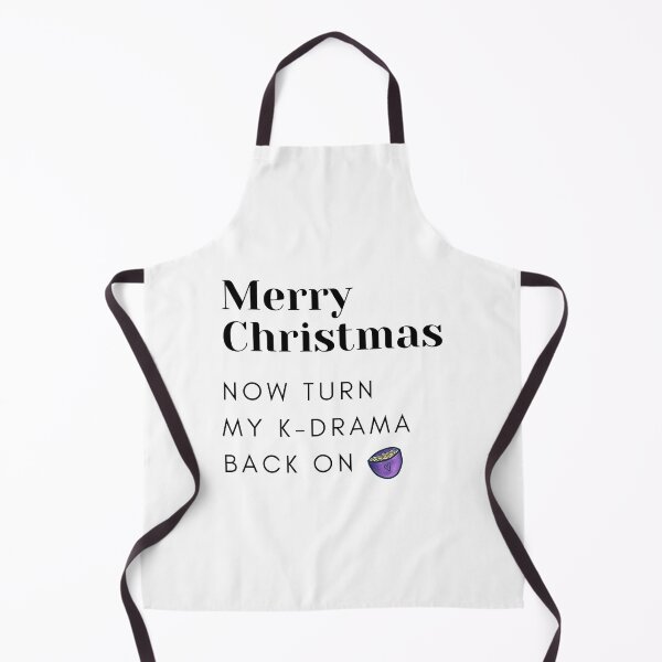 Item preview, Merry Christmas - Now Turn my K-Drama Back On designed and sold by ChopstickNoodle.