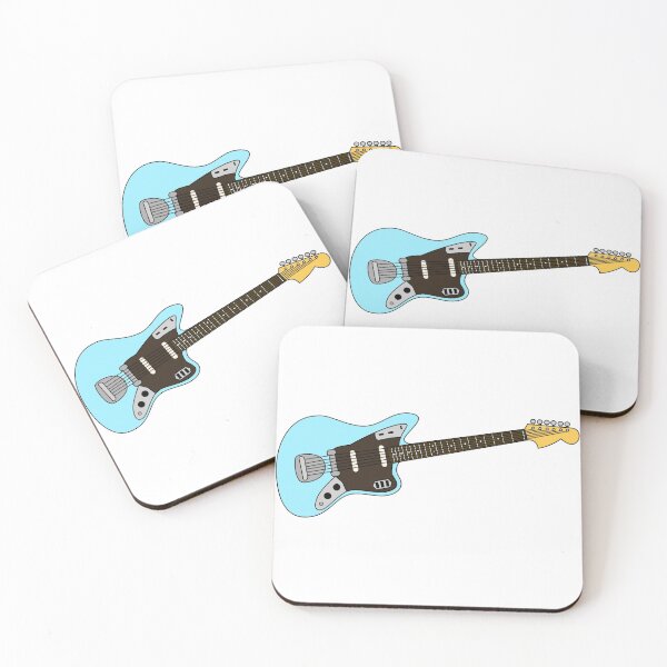 Item preview, Vintage Jazz Guitar - Blue designed and sold by Joelski.