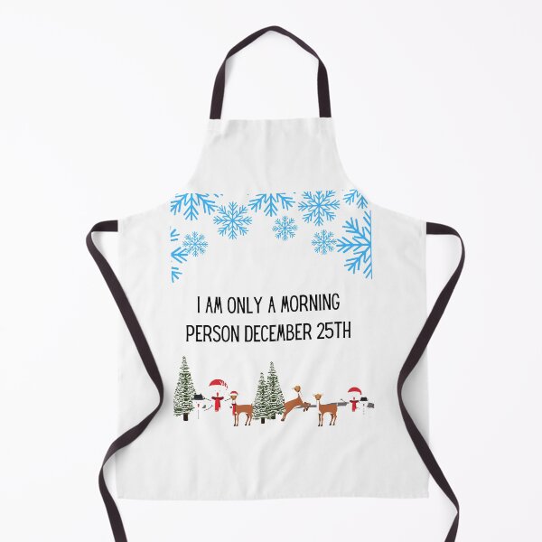 Item preview, I Am Only A Morning Person On December 25th,funny, novelty designed and sold by piskwi.