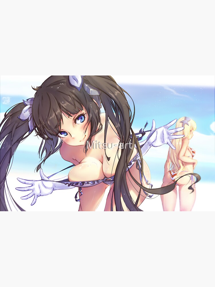 Hestia bikini | Dan Machi by Mitsu-art