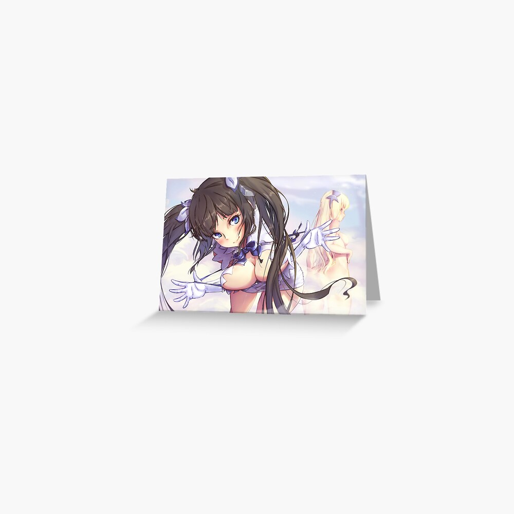 Hestia | Dan Machi Greeting Card