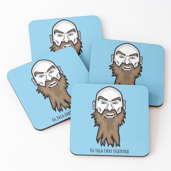 Item preview, angry viking, doesn't speak icelandic out of ice designed and sold by MaesterAemon.