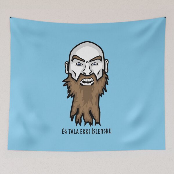 Item preview, angry viking, doesn't speak icelandic out of ice designed and sold by MaesterAemon.