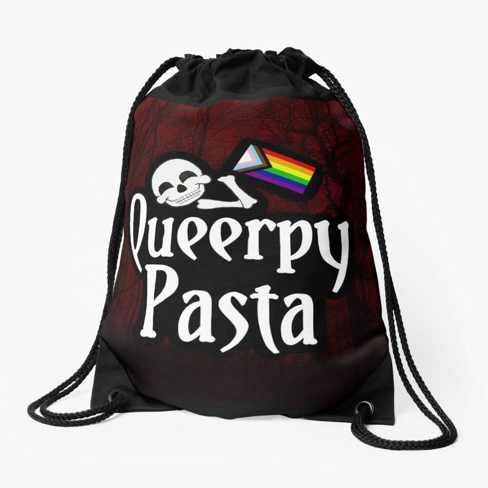Item preview, Drawstring Bag designed and sold by Queerpypasta.