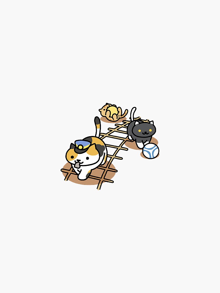 Neko Atsume - Conductor Whiskers and Friends