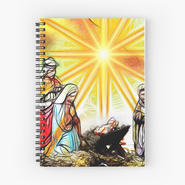 Item preview, Newborn Jesus and the three Magi designed and sold by DK-PODsolutions.