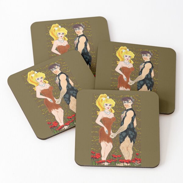 Item preview, Modern Stone Age sexy couple designed and sold by E-Ocasio.