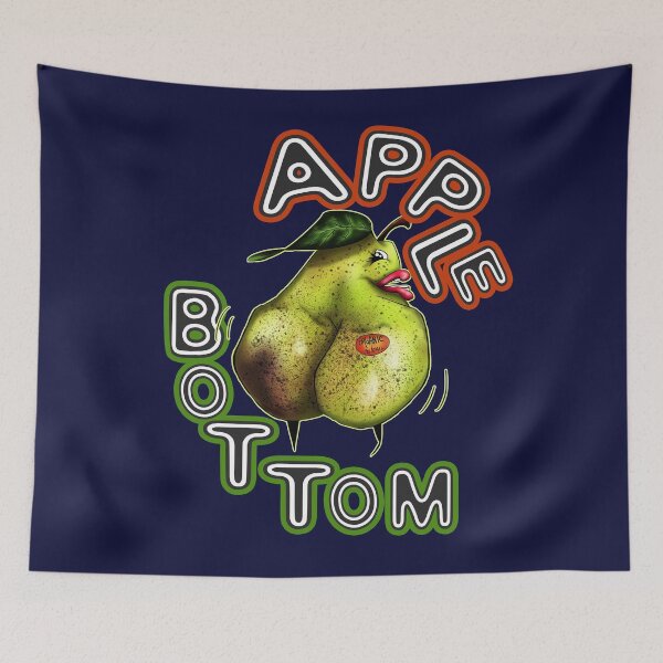 Item preview, Cartoon Big Booty Pear: Apple Bottom designed and sold by iduzarts.