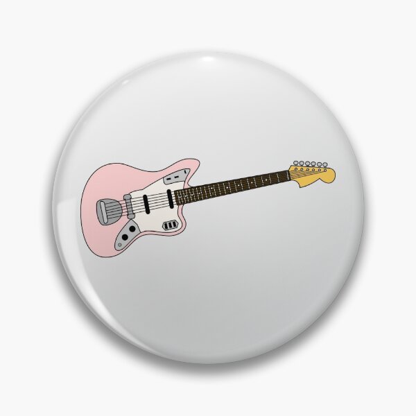 Item preview, Vintage Jazz Guitar - Pink designed and sold by Joelski.