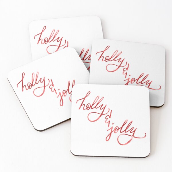 Item preview, Holly & Jolly Hand Lettering designed and sold by pdaniels.