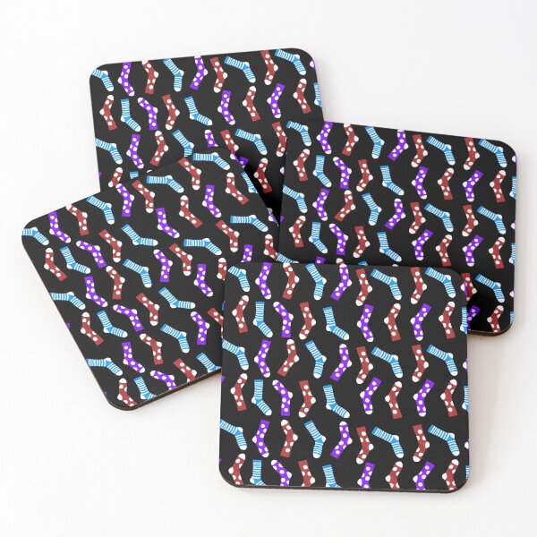 Item preview, Odd Sock Print - Black designed and sold by Kittys-Art.