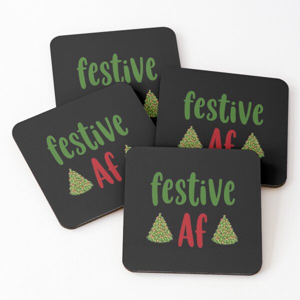Item preview, Festive AF Merry Christmas Humor  designed and sold by Alaadin Bendali Braham.