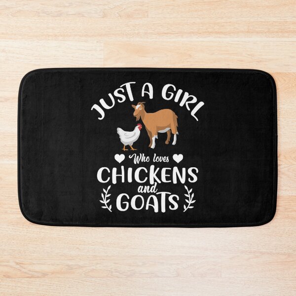 Item preview, ust A Girl Who Loves Goats designed and sold by ElBeDesigns.