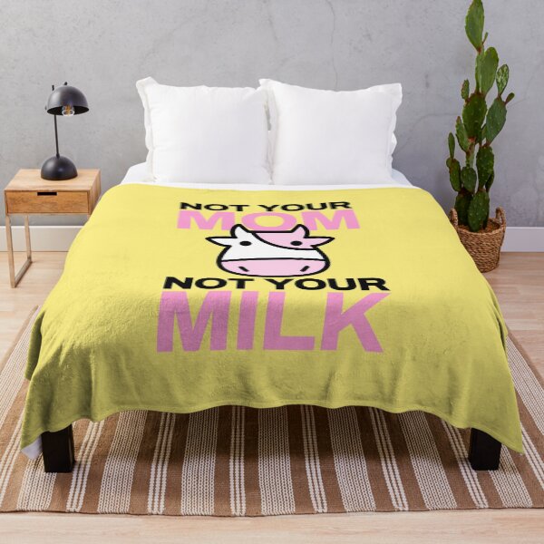 Item preview, Not Your Mom Not Your Milk - Vegan designed and sold by betterlifeisveg.