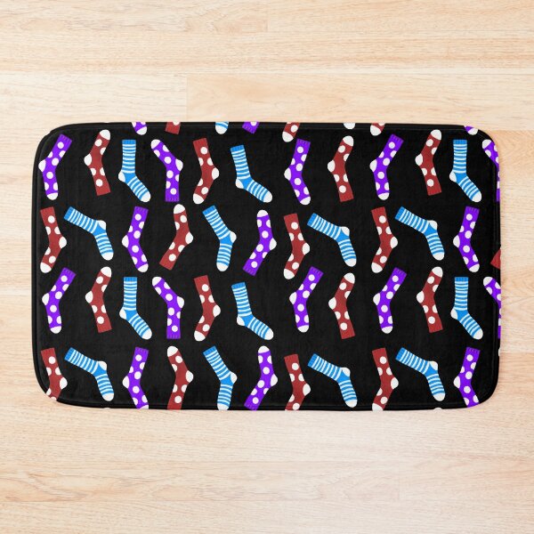 Item preview, Odd Sock Print - Black designed and sold by Kittys-Art.