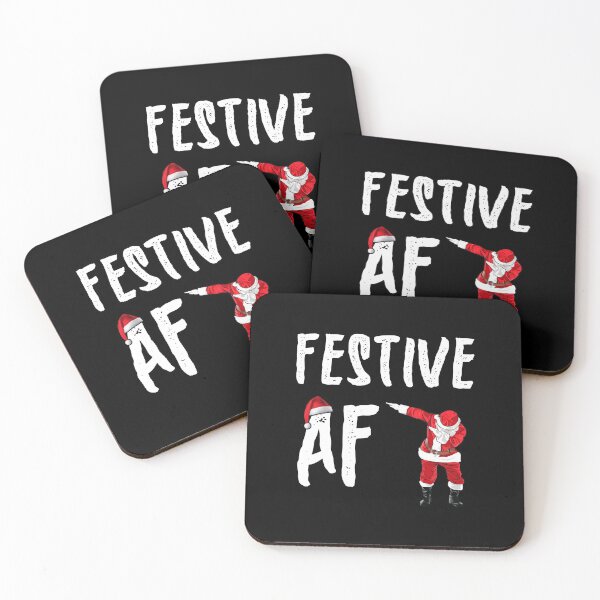 Item preview, Festive AF Merry Christmas Humor  designed and sold by Alaadin Bendali Braham.
