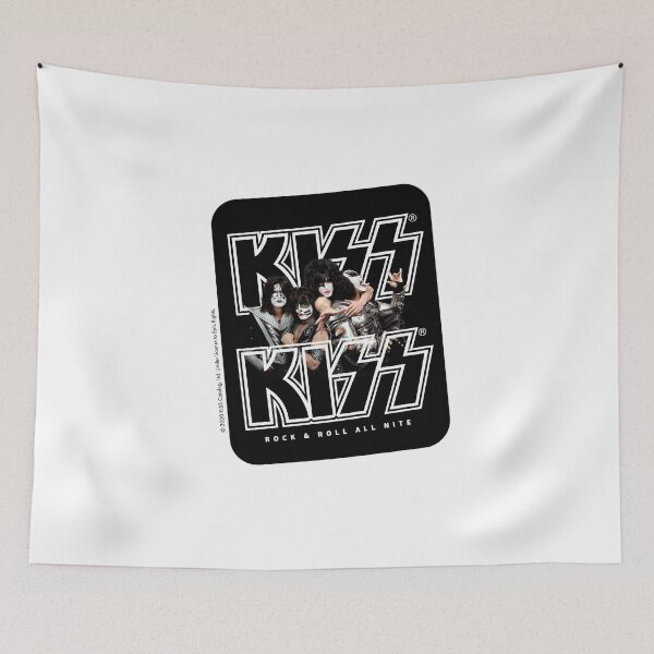 Item preview, KISS THE BAND - KISS - METAL - OFFICIAL - ROCK AND ROLL KISS designed and sold by Tropical Blood.
