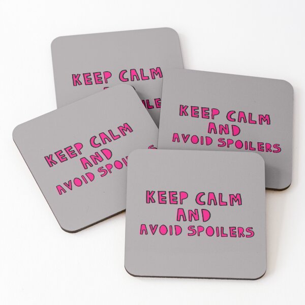 Item preview, Keep Calm And Avoid Spoilers designed and sold by holbytv.