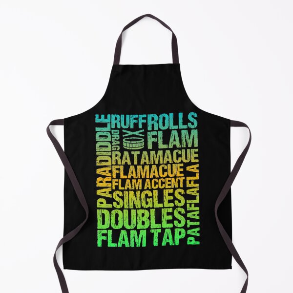 Item preview, Drumming Rudiments Word Cloud designed and sold by Scottees.