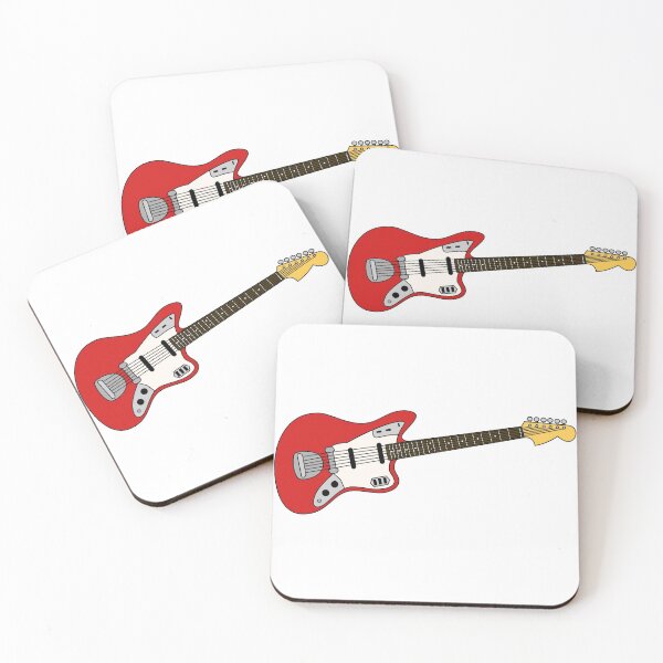 Item preview, Vintage Jazz Guitar - Red designed and sold by Joelski.