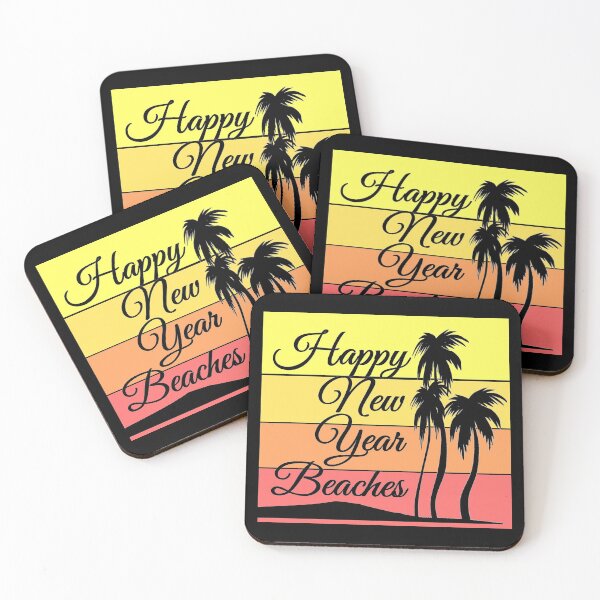 Item preview, Happy New year Beaches designed and sold by aktiveaddict.