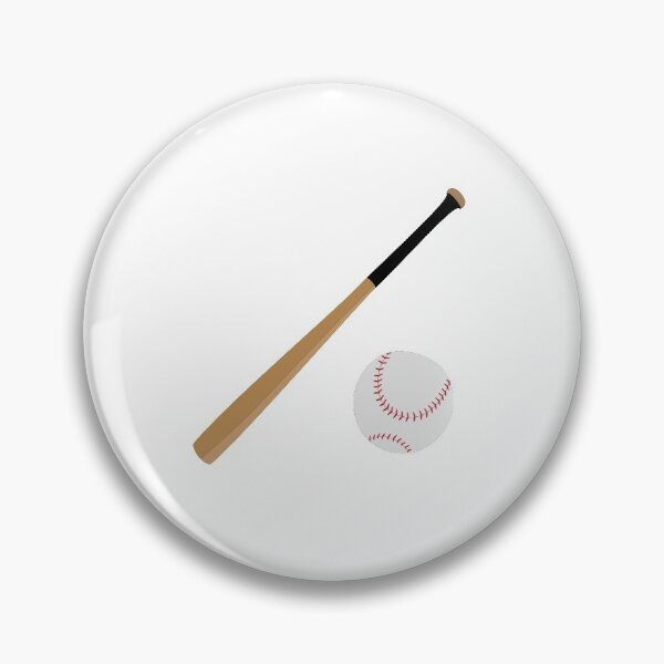 Item preview, "Baseball bat and ball" stickers and T-shirt designed and sold by Sharath98.