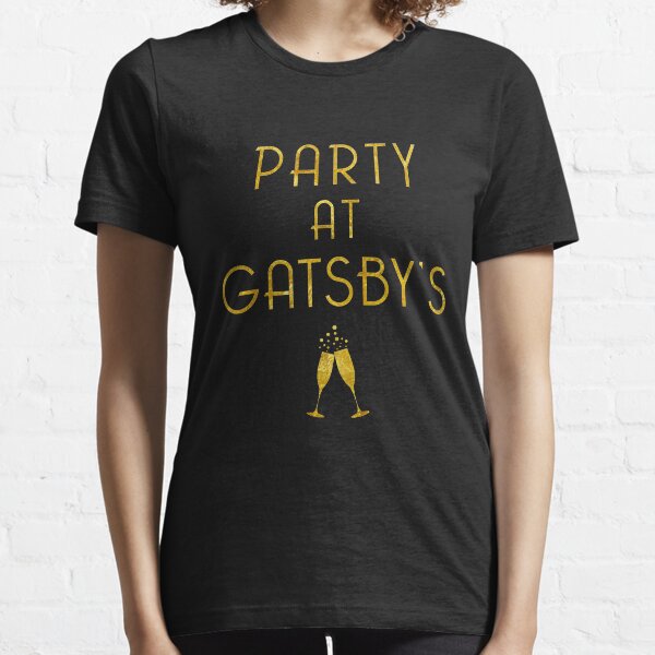 Item preview, Party at Gatsby's (Gold on Black) designed and sold by SaraduJour.