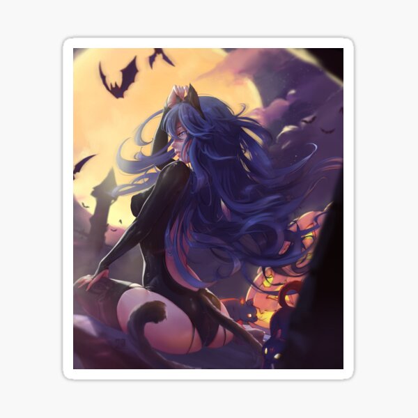 Lucina Haloween | Fire emblem Sticker