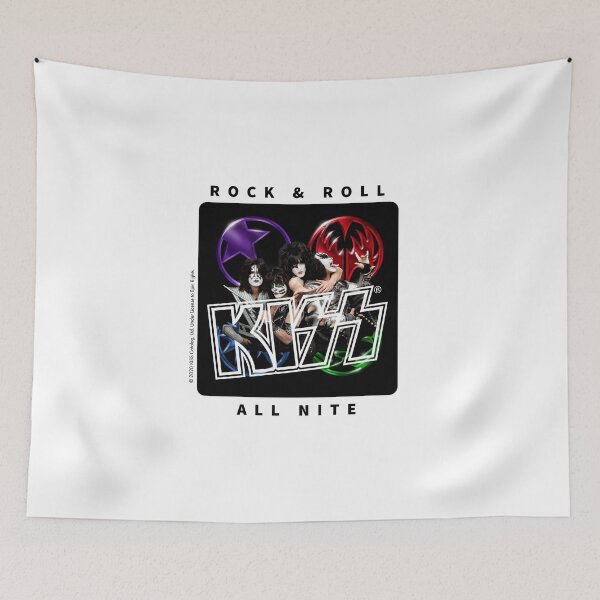 Item preview, KISS THE BAND - KISS - ROCK AND ROLL - ALL NITE - NITE - ROCK  designed and sold by Tropical Blood.