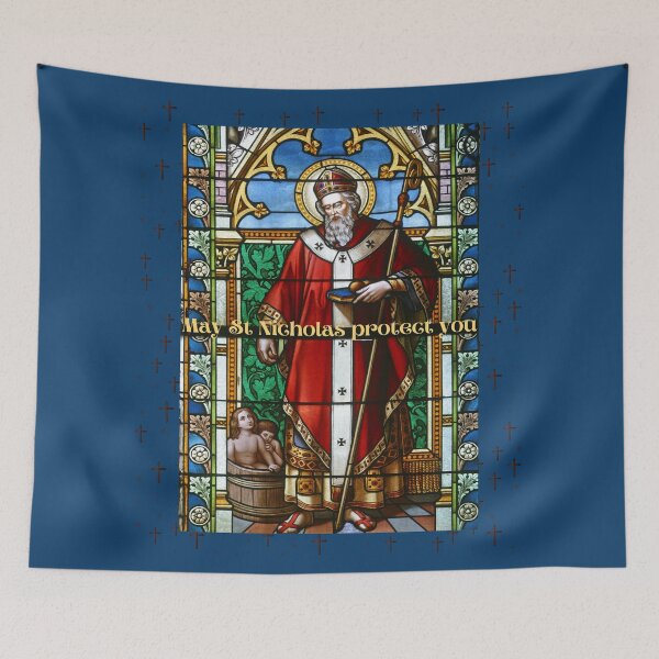 Item preview, May St. Nicholas protect you designed and sold by Eva-Success.