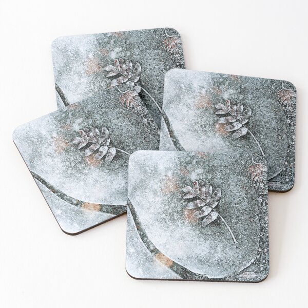 Item preview, Frozen leaves designed and sold by DeliriousSteve.