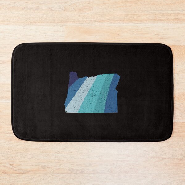 Item preview, Oregon State Vintage Blue Rainbow Stripes designed and sold by twicetrader.